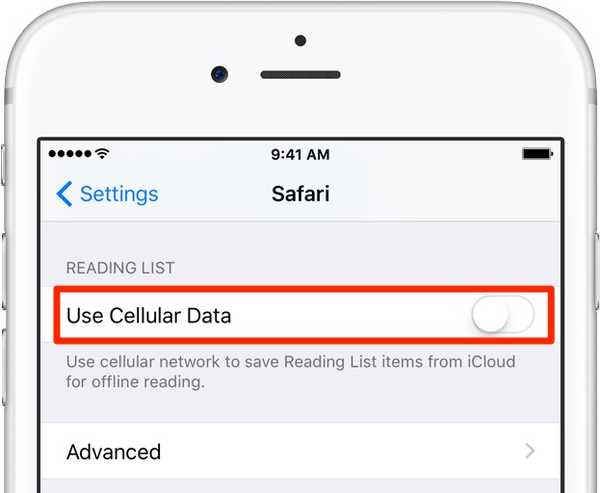 Setting safari