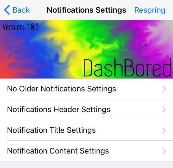 Setting content notifications